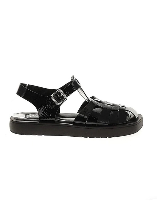 Free People Shoes - Free People Finn Platform Fisherman Sandal Black Patent Leather Size 41 US 10